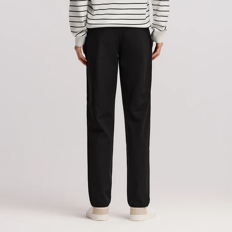 Men's Slim Fit Thermal Trousers - Easy Care Winter Commuter Pants