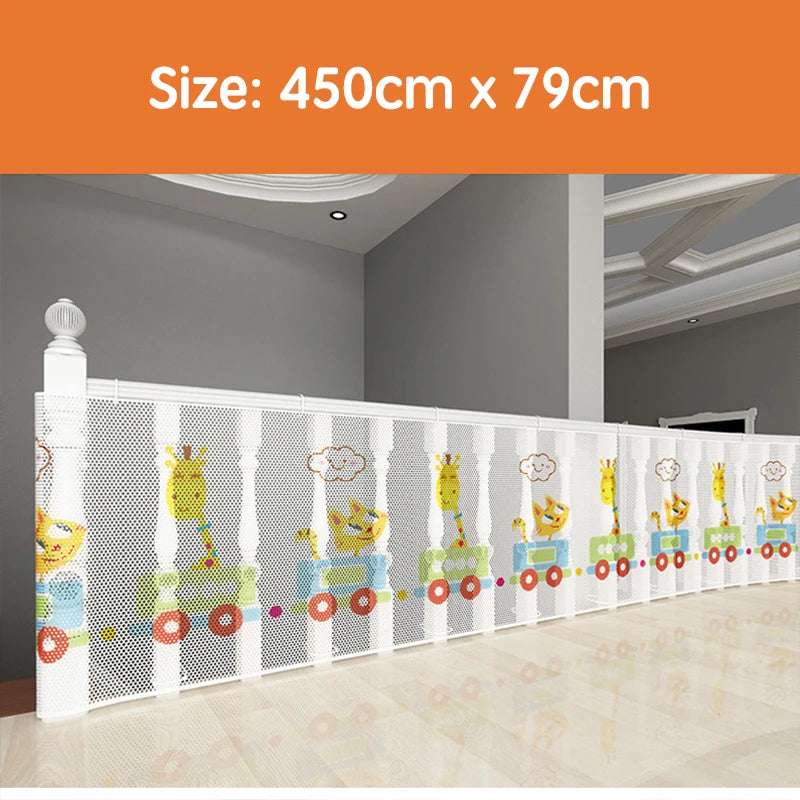 Safety Net for Stairs & Balconies - Thicken Fine Mesh Child Protection Gate
