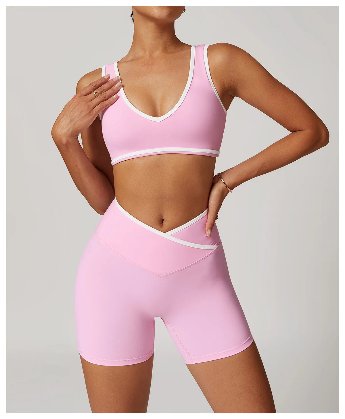 Women’s Casual Yoga Top Running Underwear Breathable Workout Brassiere Fitness Quick-Dry Gym Push up Sports Bra