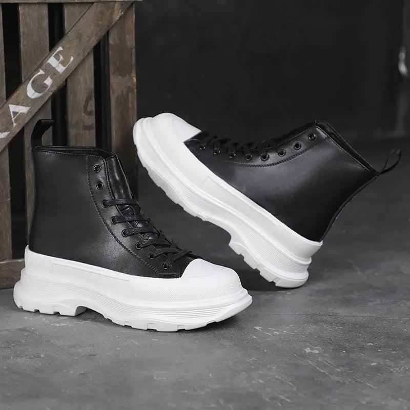 Unisex Ankle Chunky Platform Boots
