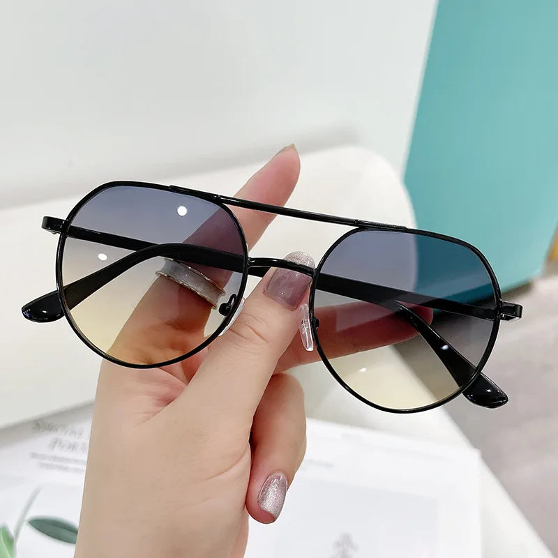 Unisex Metal Sunglasses UV400