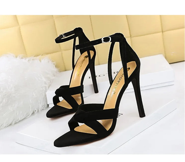 Women's Summer Stilettos Suede High Heels
