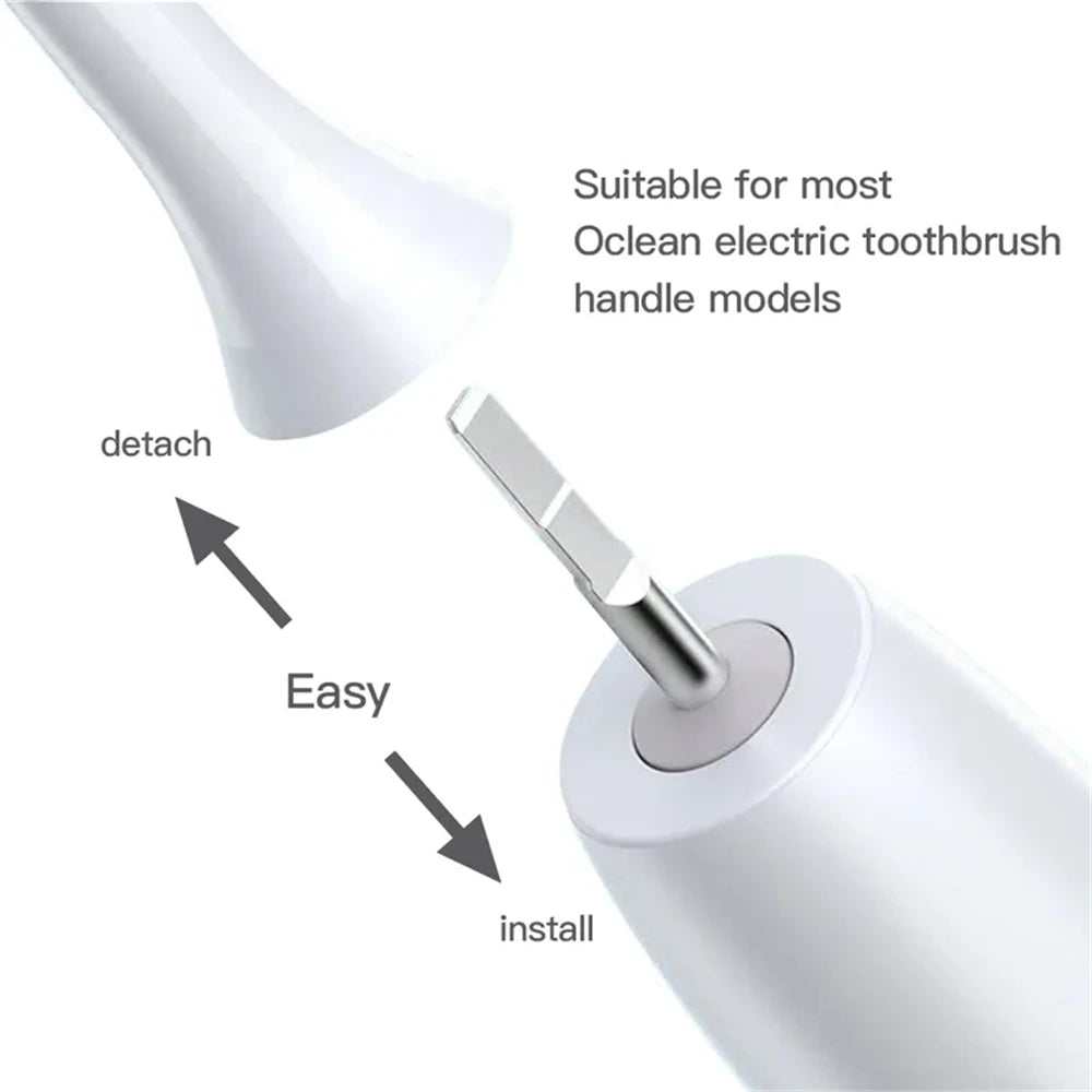 Oclean Electric Toothbrush Heads Replacement Cleaning Tooth Brush Heads for All Oclean Toothbrush X PRO / X / Z1/ F1/ One/ Air