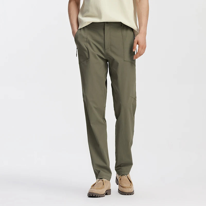 Functional Easy Care Trousers - Moisture Wicking Durable Autumn Pants