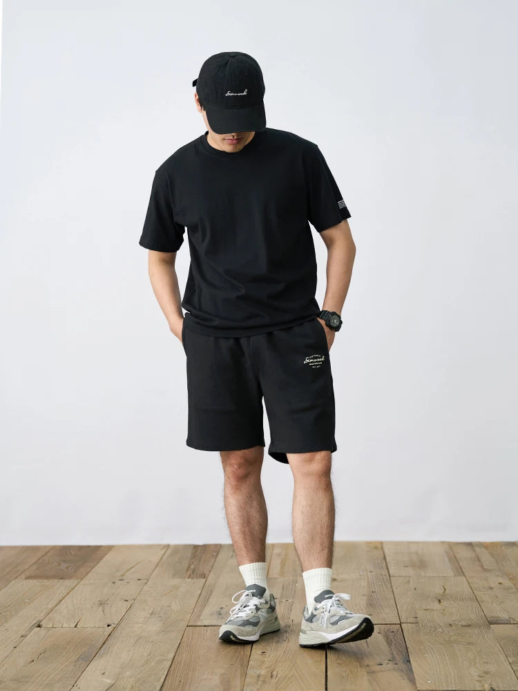 Men's T-Shirt and Shorts Jogging Set Athletic Sports  2 Piece Outfit