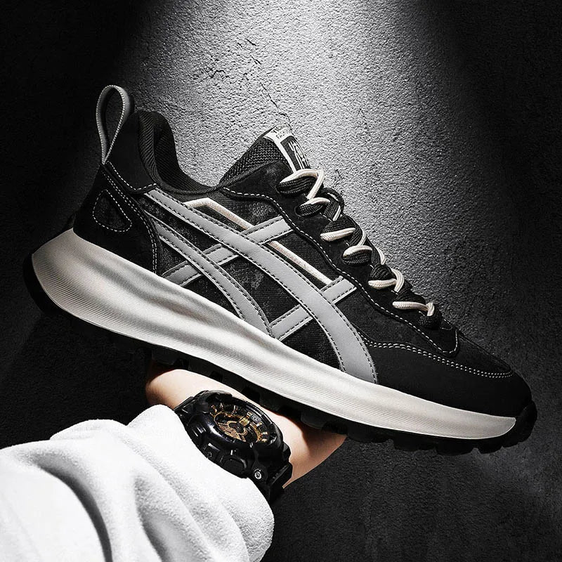 Casual Platform Sneakers - Men's Running & Tennis Shoes