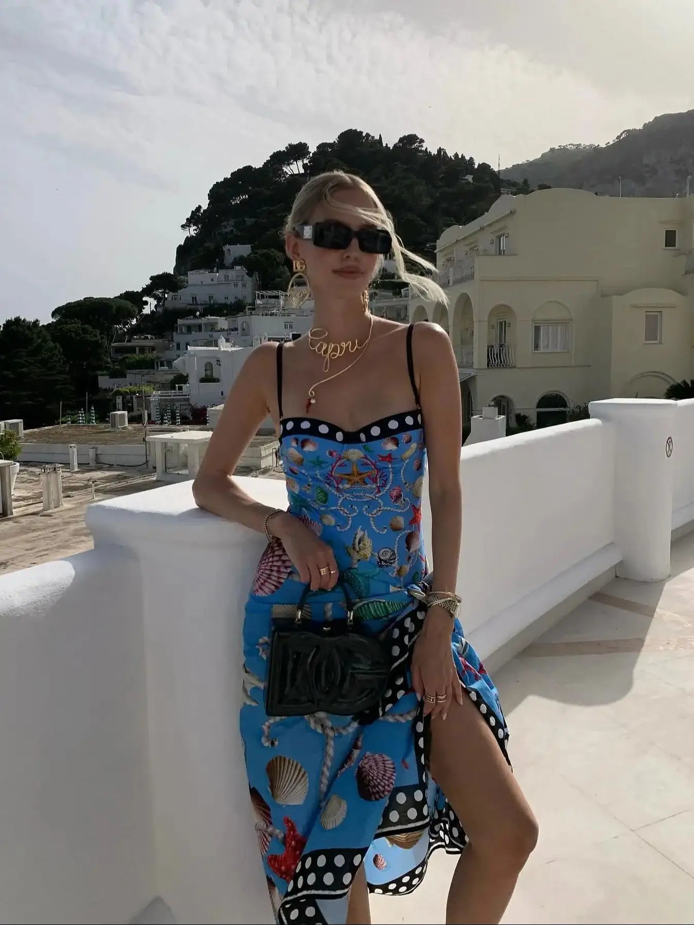 Underwire Push-Up Swimsuit with Skirt - High Leg Bathing Suit