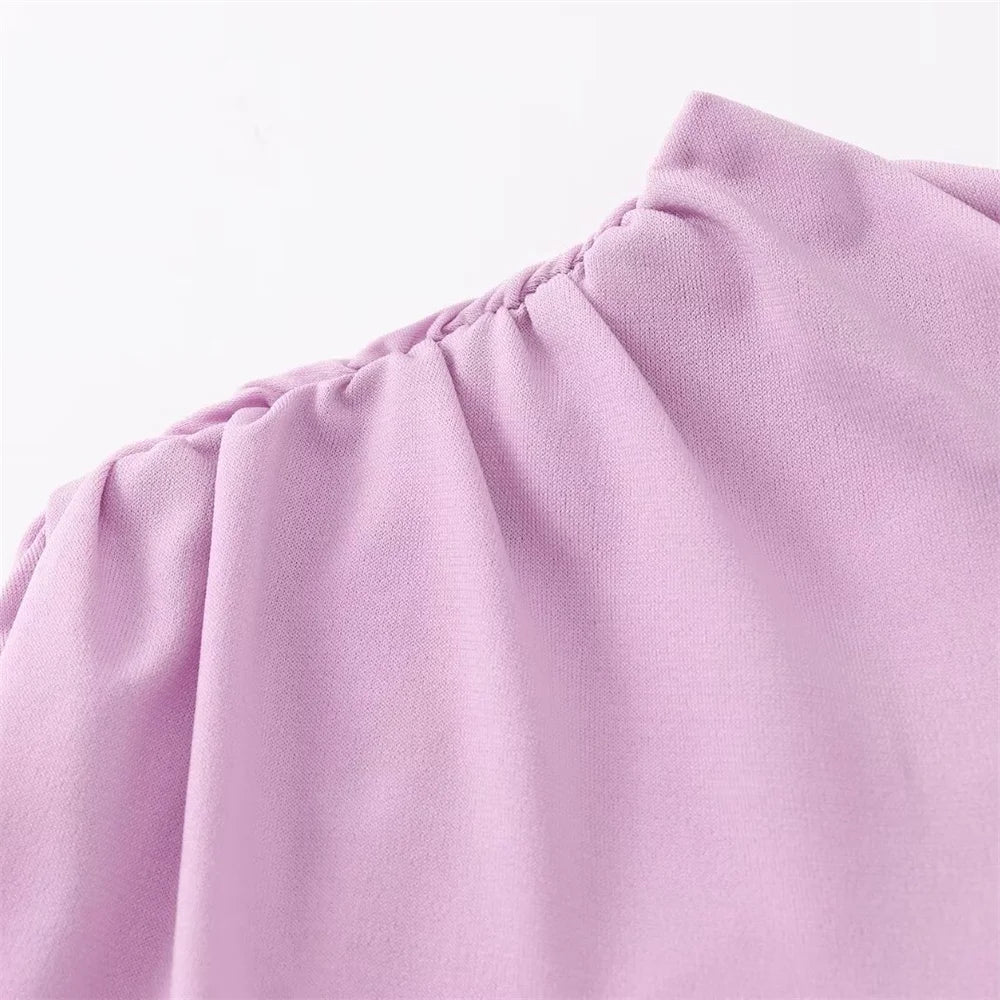 Pleated Maxi Dress