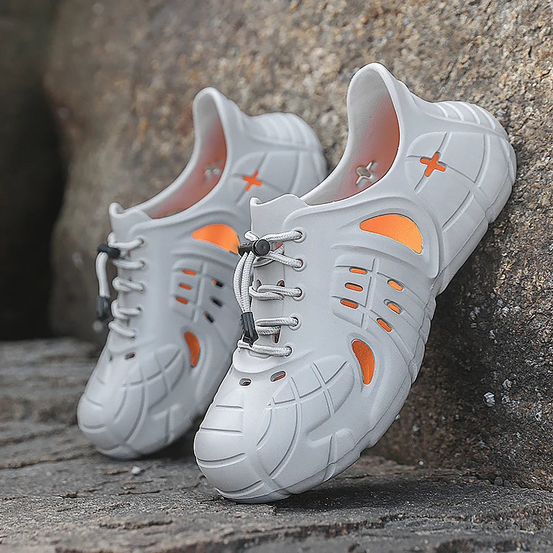 Men's Summer Platform Clogs - Outdoor Water Sandals & Beach Slides