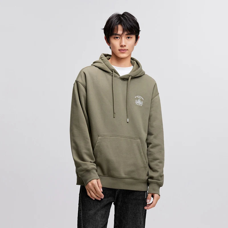 Men's Winter Printed Hoodie - Couple Matching Casual Wear 2025