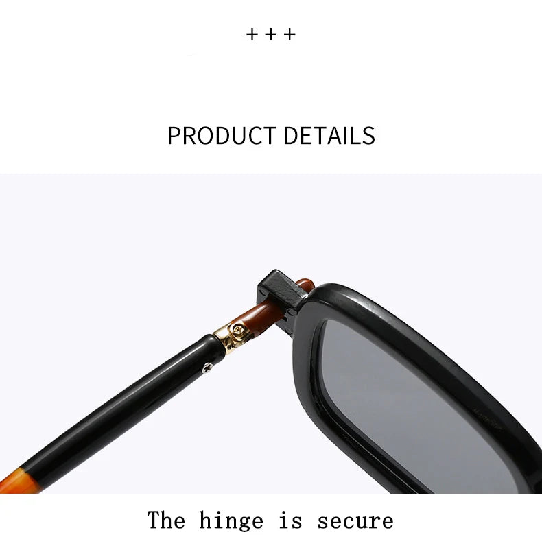 Unisex Retro Square Sunglasses UV400