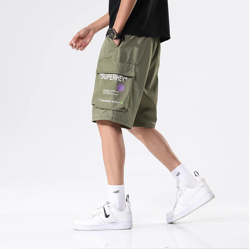 Men's Multi-Pockets Cargo Shorts
