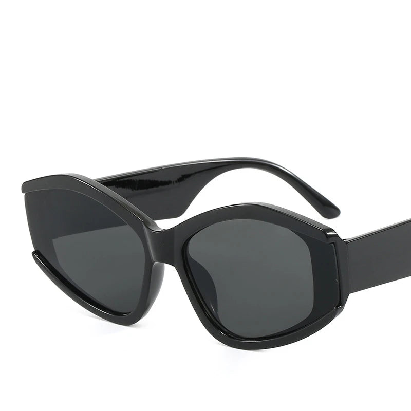 Fashion Large Frame Sunglasses - Colorful UV400 Protection for Women & Men