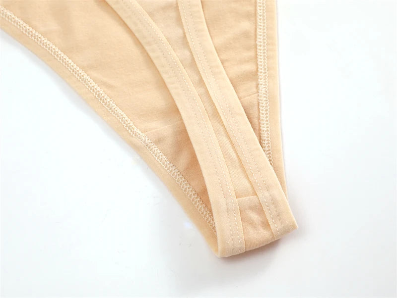 Women's Cotton Thongs 4-Pack