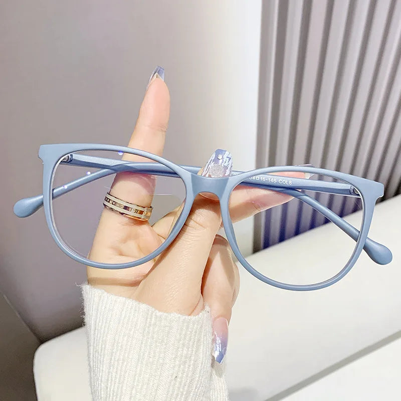 Retro Transparent Fashion Glasses - Anti Blue Light Eyeglass Frame
