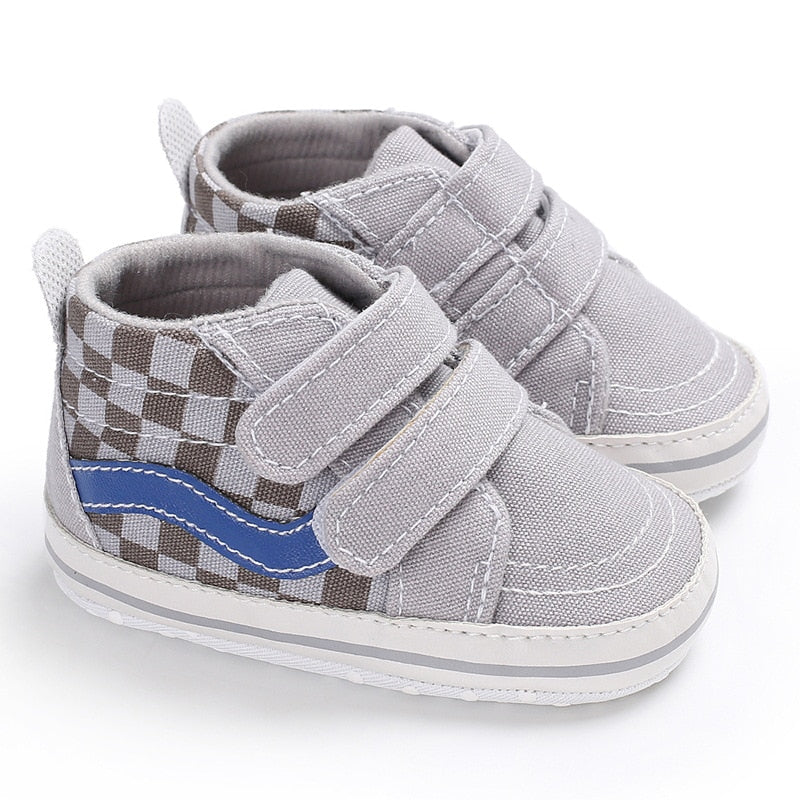 Newborn Baby Classical Sport Soft Sole PU Leather Sneakers Shoes