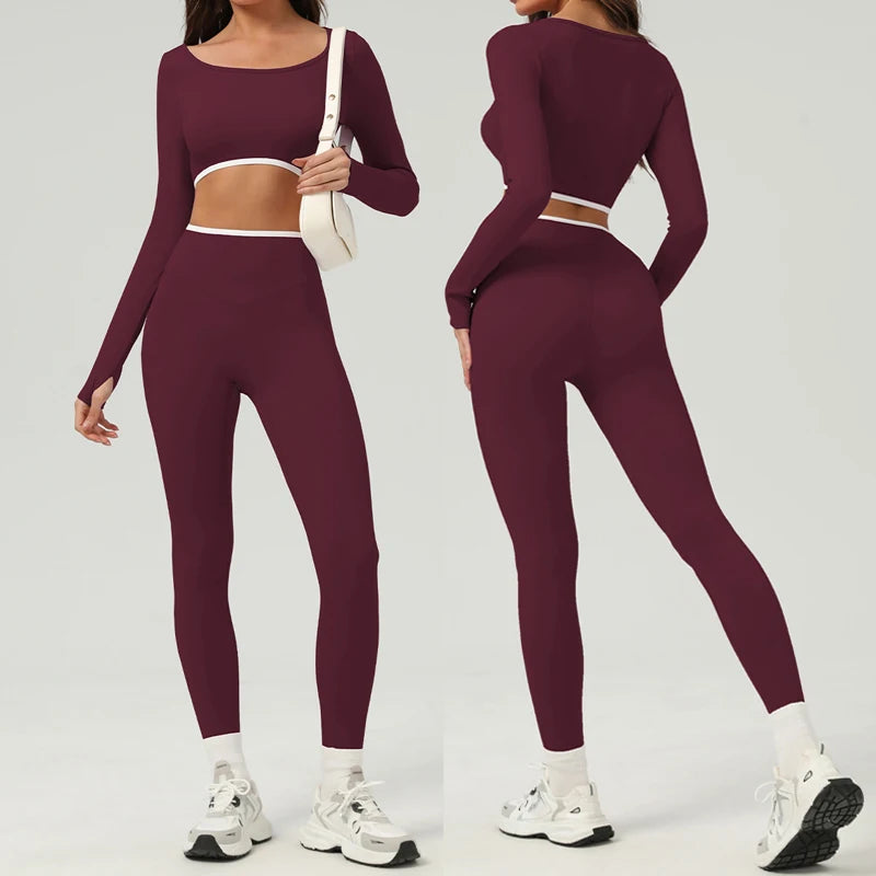 Buttery Soft Long Sleeve Yoga Set