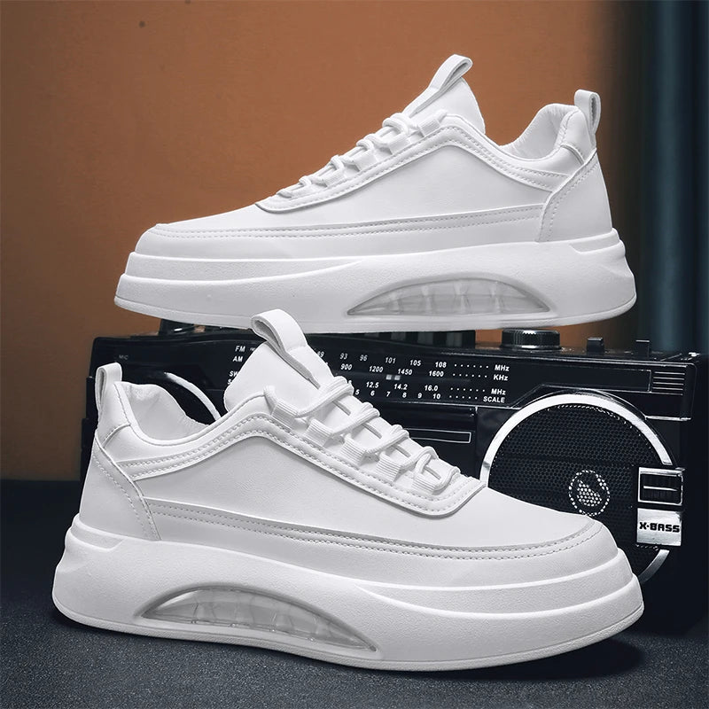 Men's Air Cushion  Vulcanized Skateboard Sports Trainers Outdoor Casual Sneakers