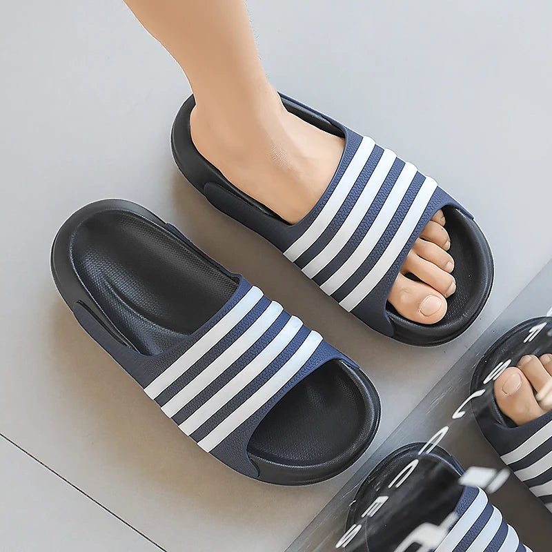 Sports Slides - Men's Quick Dry Beach Sandals & Outdoor Clogs