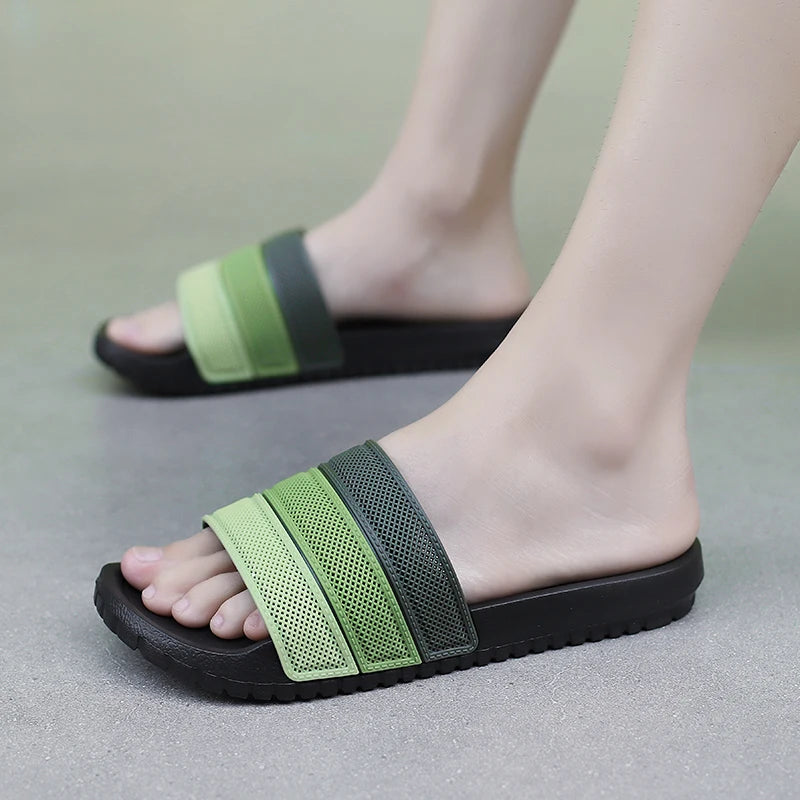 Men's Summer Gradient Design Sandals Slippers