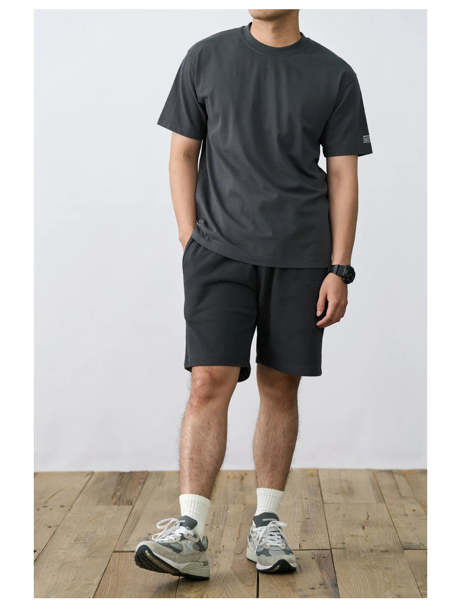 Men's T-Shirt and Shorts Jogging Set Athletic Sports  2 Piece Outfit