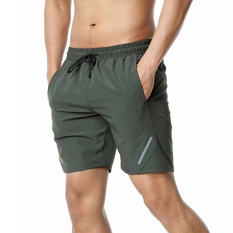 Men's Running Gym Wear Fitness Workout Sports Training Shorts
