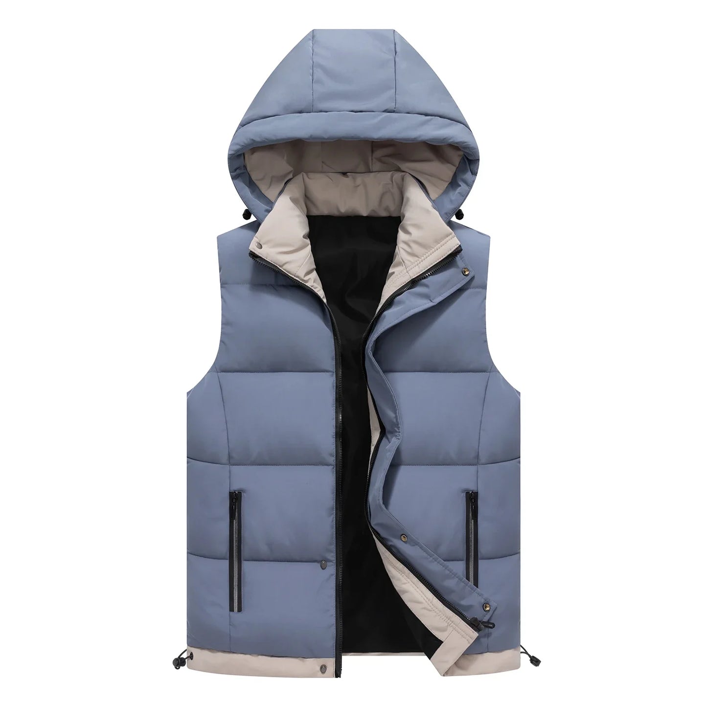 Men's Hooded Vest Jacket