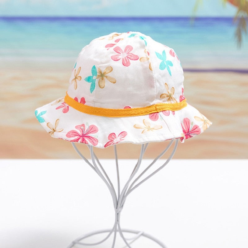 Children's Baby Cotton Cartoon Bucket Hat