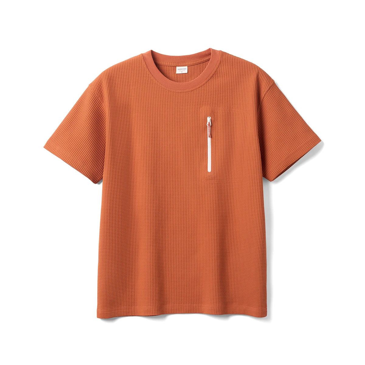 Men's Quick-Dry Sports T-Shirt - 200gsm Waffle Texture Athletic Top