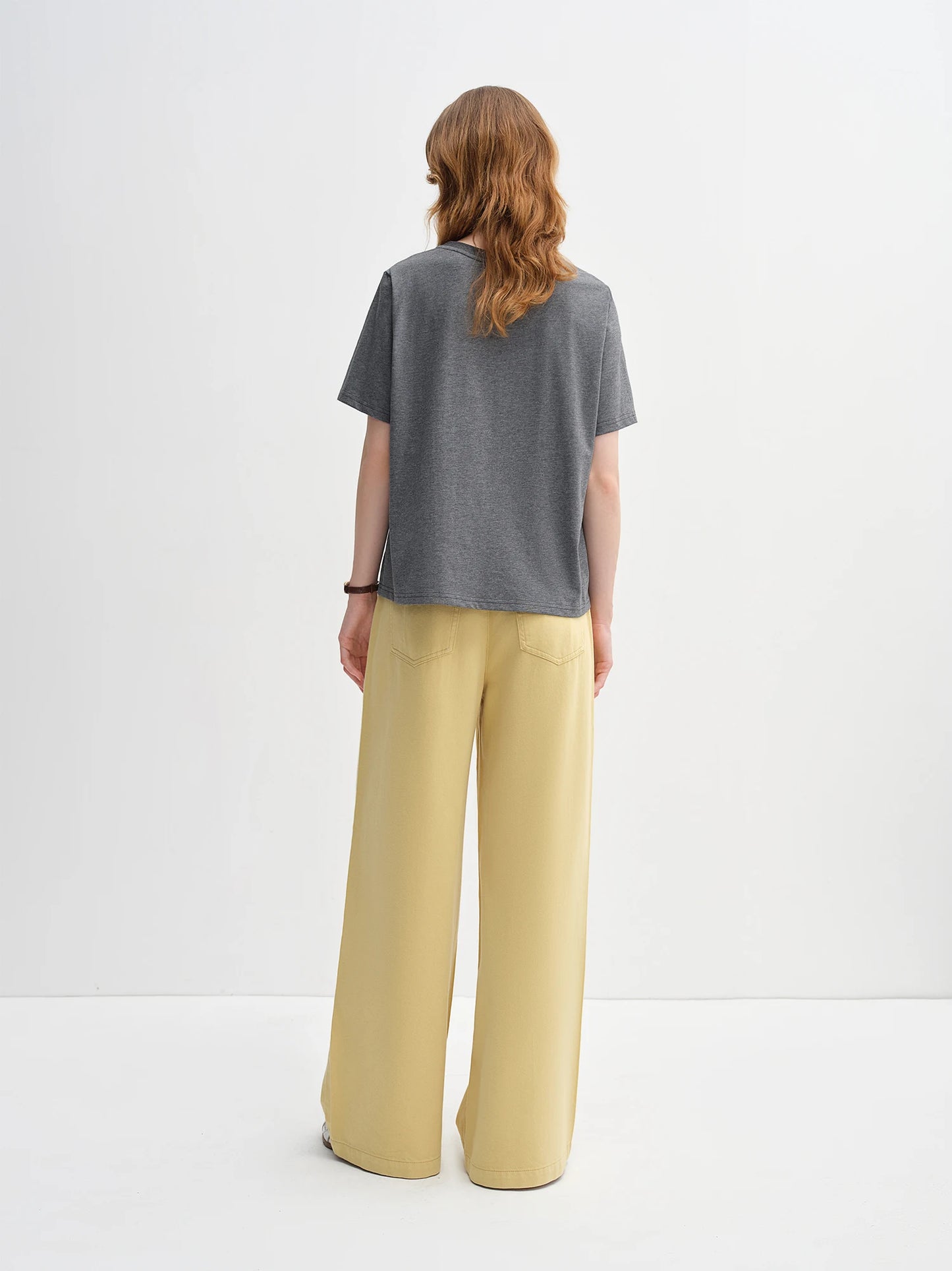 Fruit Print T-Shirt - Loose Fit Cotton Short Sleeve Top