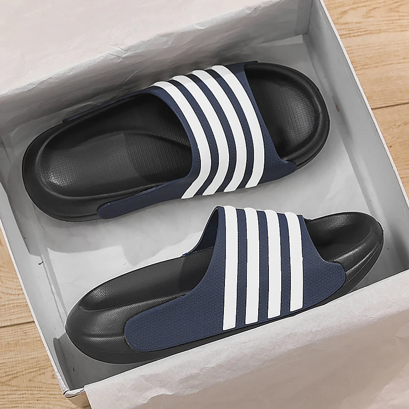 Sports Slides - Men's Quick Dry Beach Sandals & Outdoor Clogs