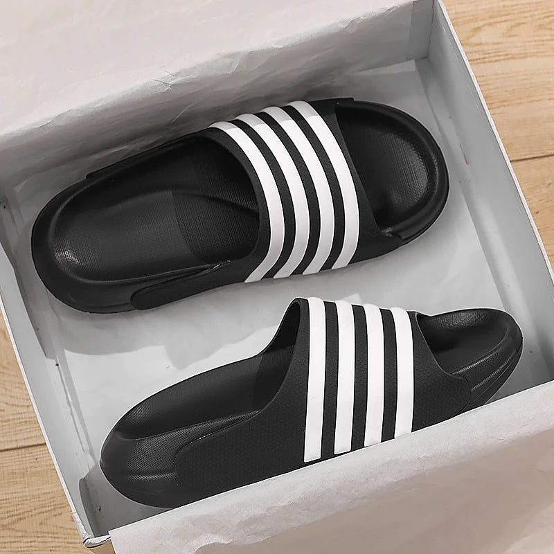 Sports Slides - Men's Quick Dry Beach Sandals & Outdoor Clogs