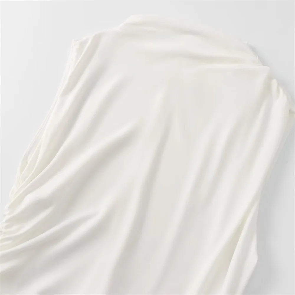 Pleated Maxi Dress