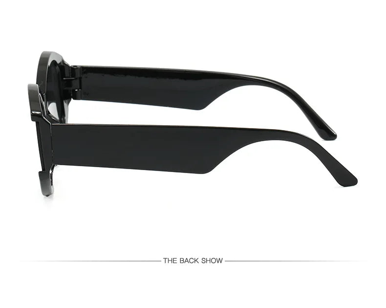 Fashion Large Frame Sunglasses - Colorful UV400 Protection for Women & Men