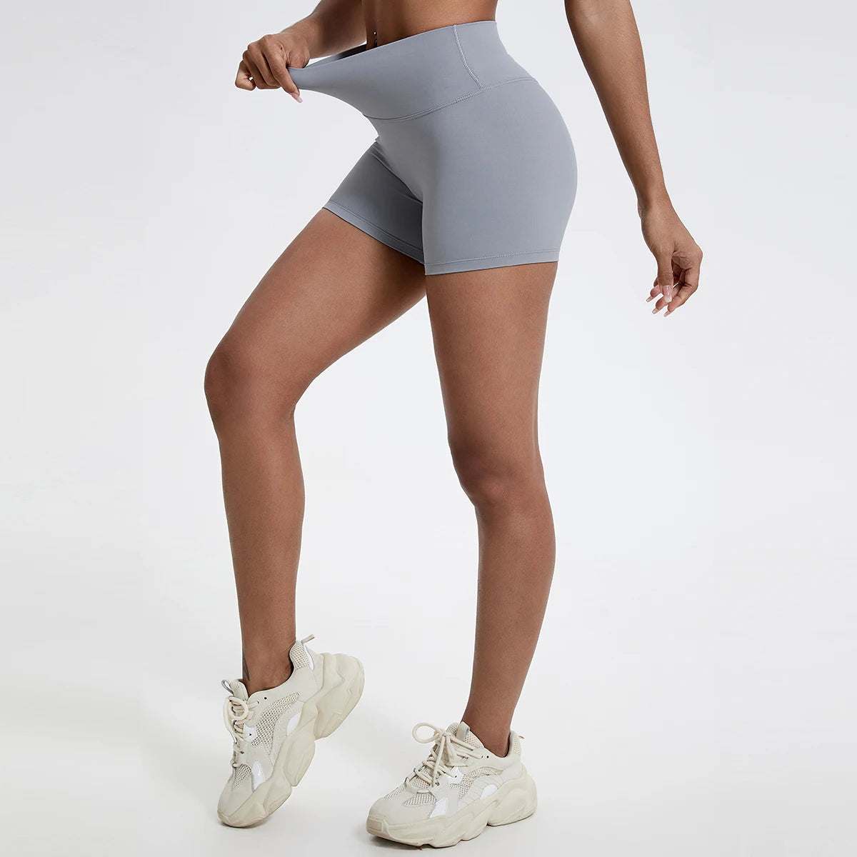 Women's Running Sports Buttock Lift Gym Leggings Cycling Slim Fit Workout High Waist Yoga Shorts
