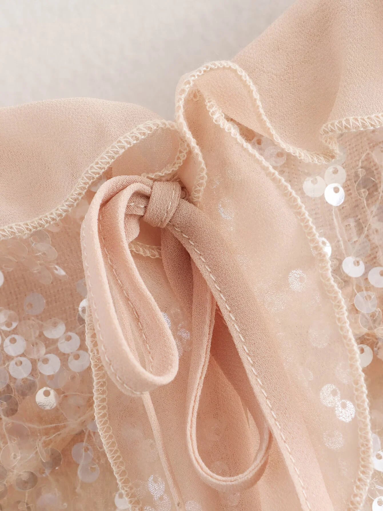 Women's Retro Bow Tie Sequin Short Suspender Vest