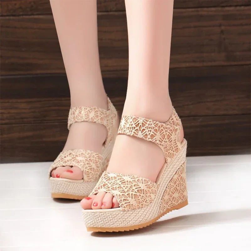 Women's Wedges Platform High Heel Women Sandals