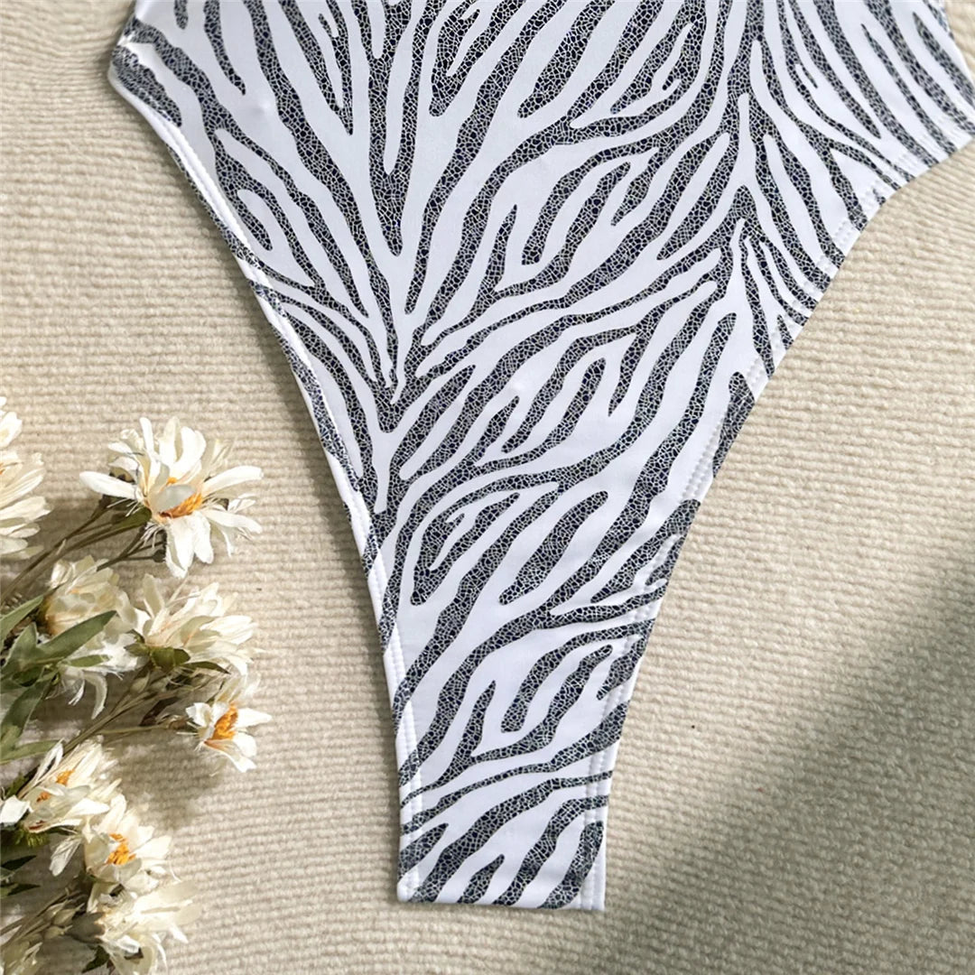 Women's String Mini Micro Thong Swimwear One Piece Swimsuit