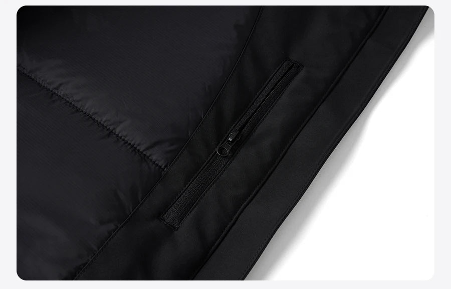 Men's Regular Fit Water-Resistant, Windproof Winter Jacket with Hood