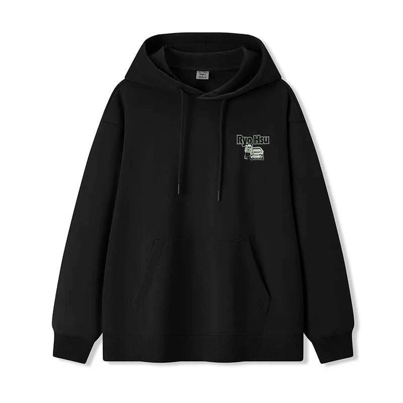 Men's Winter Campus Hoodie - Couple Matching Hooded Sweatshirt 2025