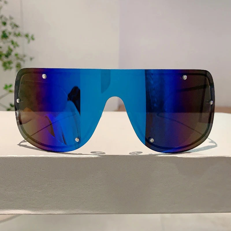 Unisex Pilot Trends Retro Metal Decor Sunglasses
