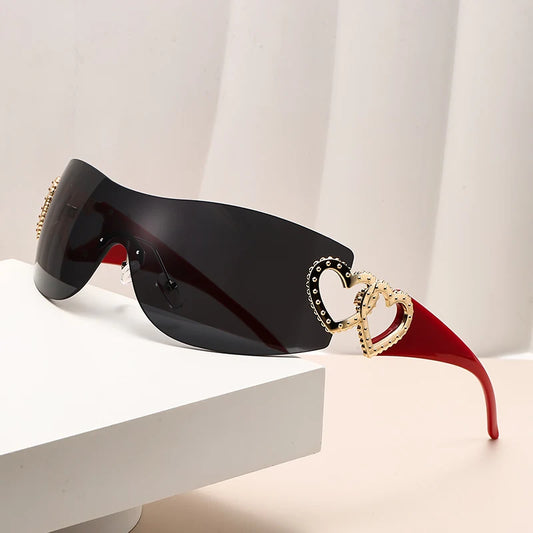 Frameless Sports Sunglasses UV400 for Women