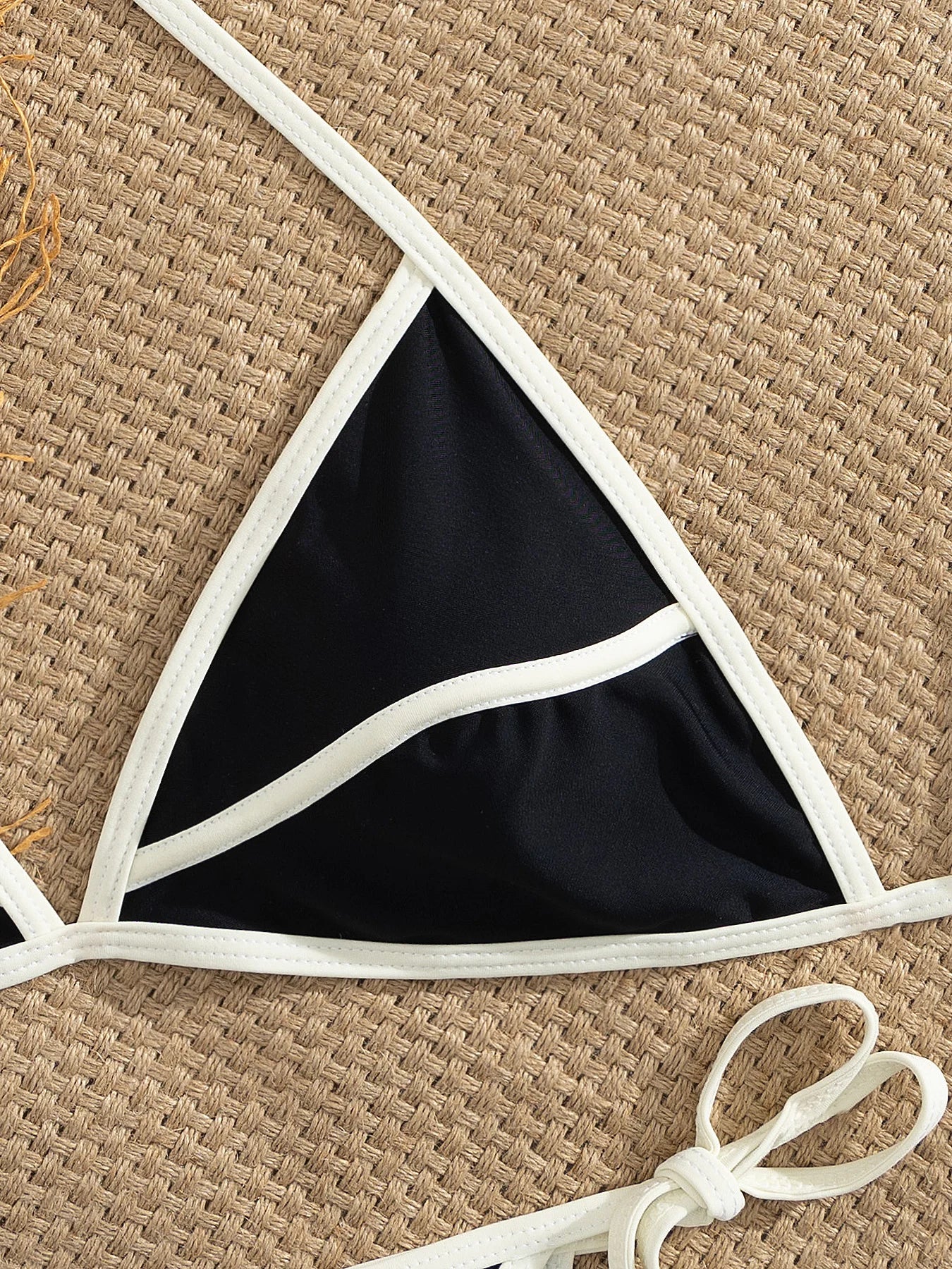 Women's 3 Pcs Bikini with Skirt Halter Women Patchwork Swimwear Set