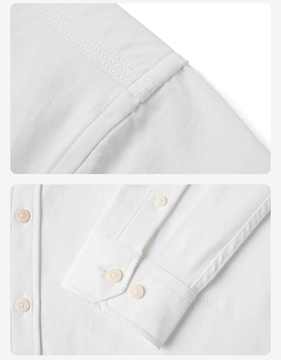 Men's Spring Oversize 180gsm Solotex Soft Fabric Quick-Dry Wrinkle Free  Shirt