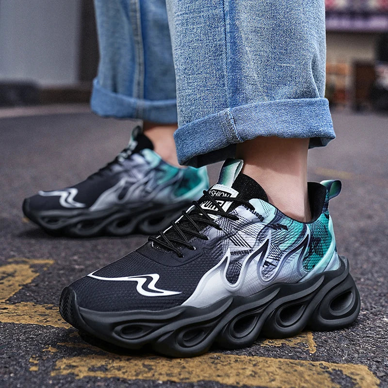 Breathable Sports Shoes for Men - Summer Casual Sneakers