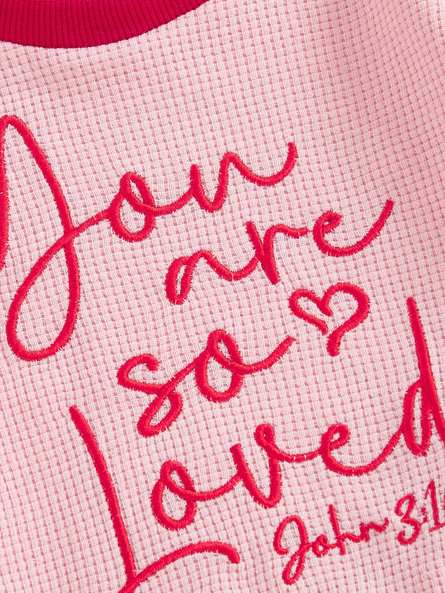 Toddler Girls Valentine's Day 2-Piece Outfit - Heart Letter Sweatshirt & Pants