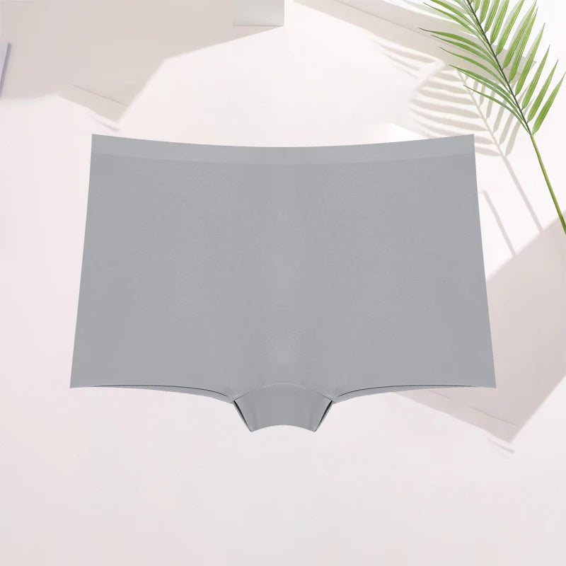 Women's Seamless Stretch Bodyshorts Low-Waist Breathable Underwear Comfortable Lingerie