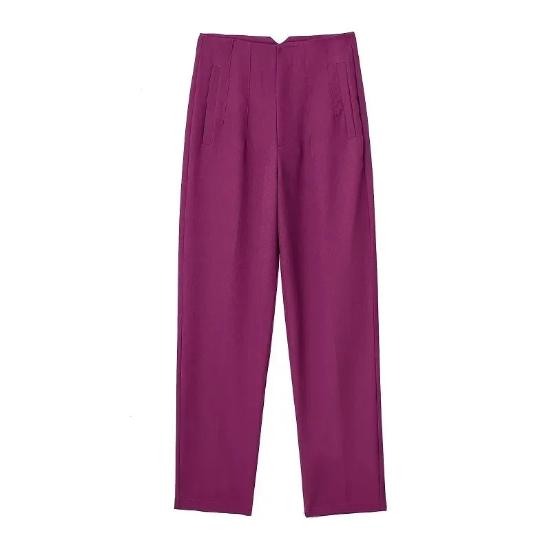 Women's High waist Pencil Trousers