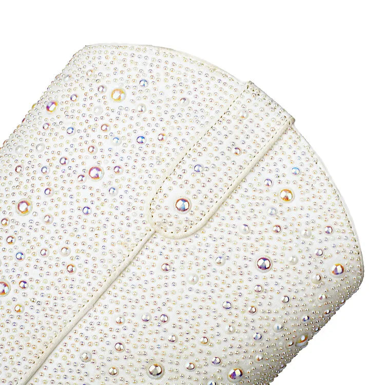 Pearl Pointed Toe Ankle Boots