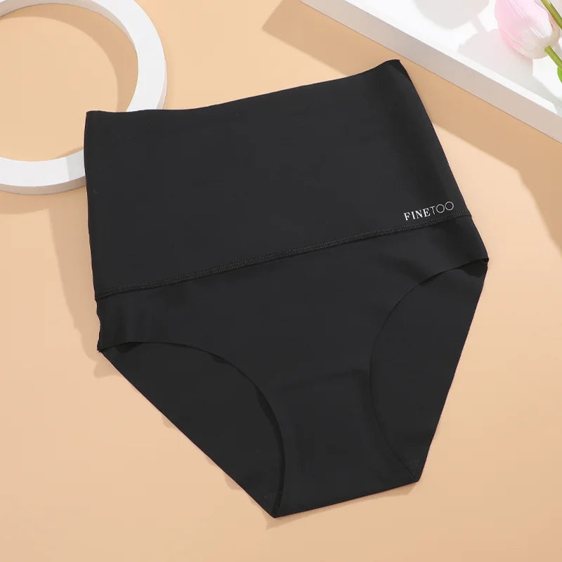 Women's Seamless High Waist Shaping Underwear - Tummy Control & Hip Lifting Brief